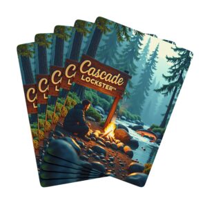 Poker Playing Cards Set - Stylish Lockster Design for Game Nights