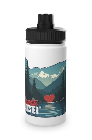 Adventure-Ready Stainless Steel Water Bottle with Sports Lid - Eco-Friendly Hydration for Outdoor Enthusiasts