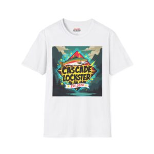 Adventure Themed Unisex T-Shirt - Cascade Lockster Est 2024, Fishing Shirt, Outdoor Adventure Tee, Nature Lover Gift, Camping Apparel