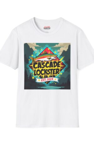 Adventure Themed Unisex T-Shirt - Cascade Lockster Est 2024, Fishing Shirt, Outdoor Adventure Tee, Nature Lover Gift, Camping Apparel