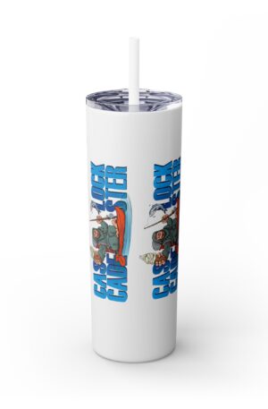 Cool Lockster Yeti Skinny Tumbler with Straw - 20oz - Fun Gift for Locksters Fans