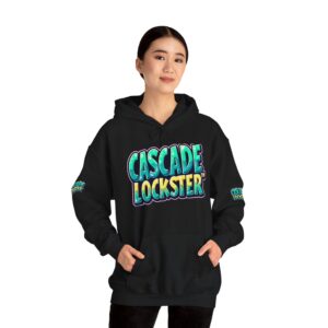 Unisex Heavy Blend™ Hooded Sweatshirt - Cascade Lockster™ Design