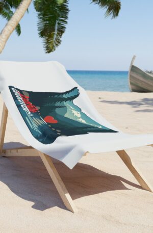 Oregon Love Beach Towel - Cozy Summer Essentials