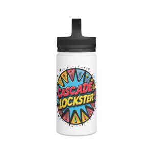 Vibrant Stainless Steel Water Bottle for Adventurers, Casual Outdoors Enthusiasts, Gym Goers, and Gift Givers. Perfect for Camping, [...]