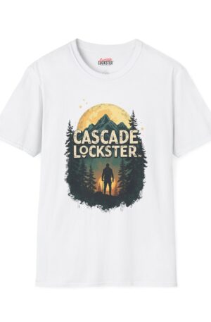 Cascade Lockster Adventure T-Shirt – Perfect for Nature Lovers, Camping, Hiking, Travel, Outdoor Enthusiasts