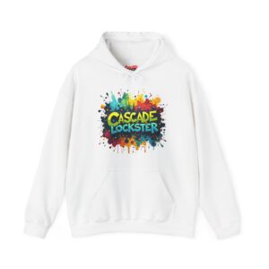 Colorful Cascade Lockster Unisex Hoodie