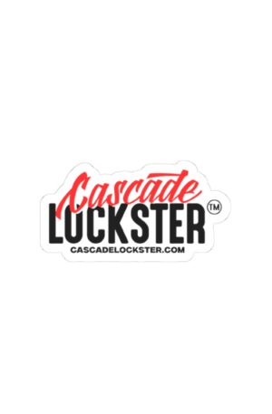 Bold Cascade Lockster Logo Kiss-Cut Stickers, Laptop Decals, Custom Stickers, Gift Accessories, Fun Party Favors, Unique Wall Art