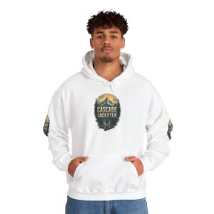 Cascade Lockster Adventure Hoodie - Unisex Heavy Blend™ Sweatshirt for Outdoor Enthusiasts