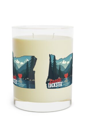 Nature-Themed Scented Candle - Lockster Design, 11oz