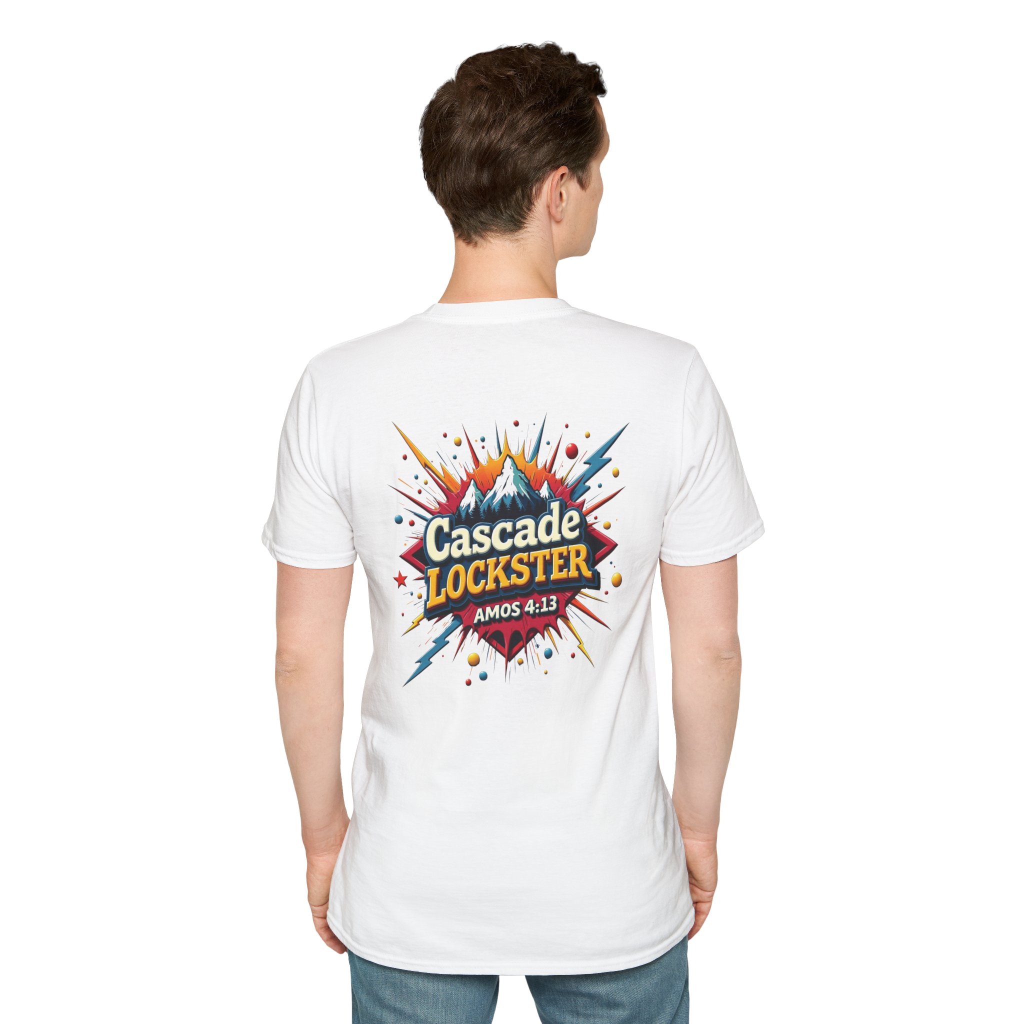 Colorful Inspirational Amos 4:13 Scripture Unisex T-Shirt - Casual Wear, Gift for Friends, Celebration Tee, Motivational Quote Shirt, Graphic Tee - Image 6