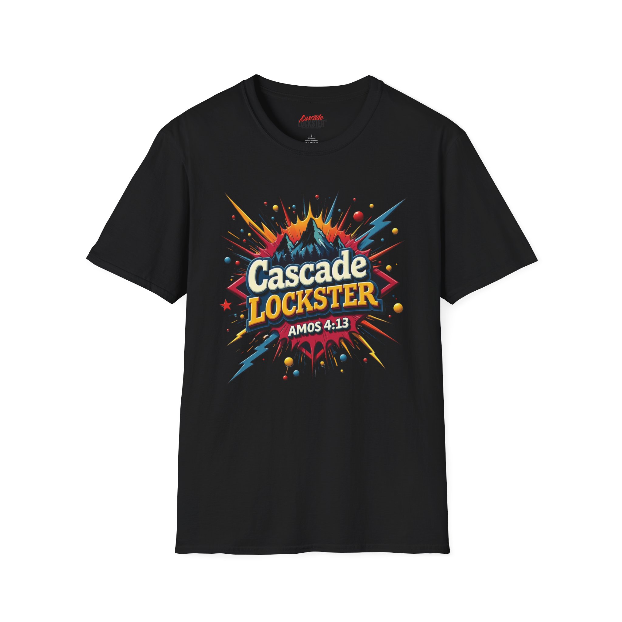 Colorful Inspirational Amos 4:13 Scripture Unisex T-Shirt - Casual Wear, Gift for Friends, Celebration Tee, Motivational Quote Shirt, Graphic Tee - Image 7