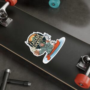 Sasquatch Adventure Kiss-Cut Vinyl Decals, Outdoor Enthusiast Stickers, Fun Wall Decor, Great for Gifts, Unique Cabin Decor