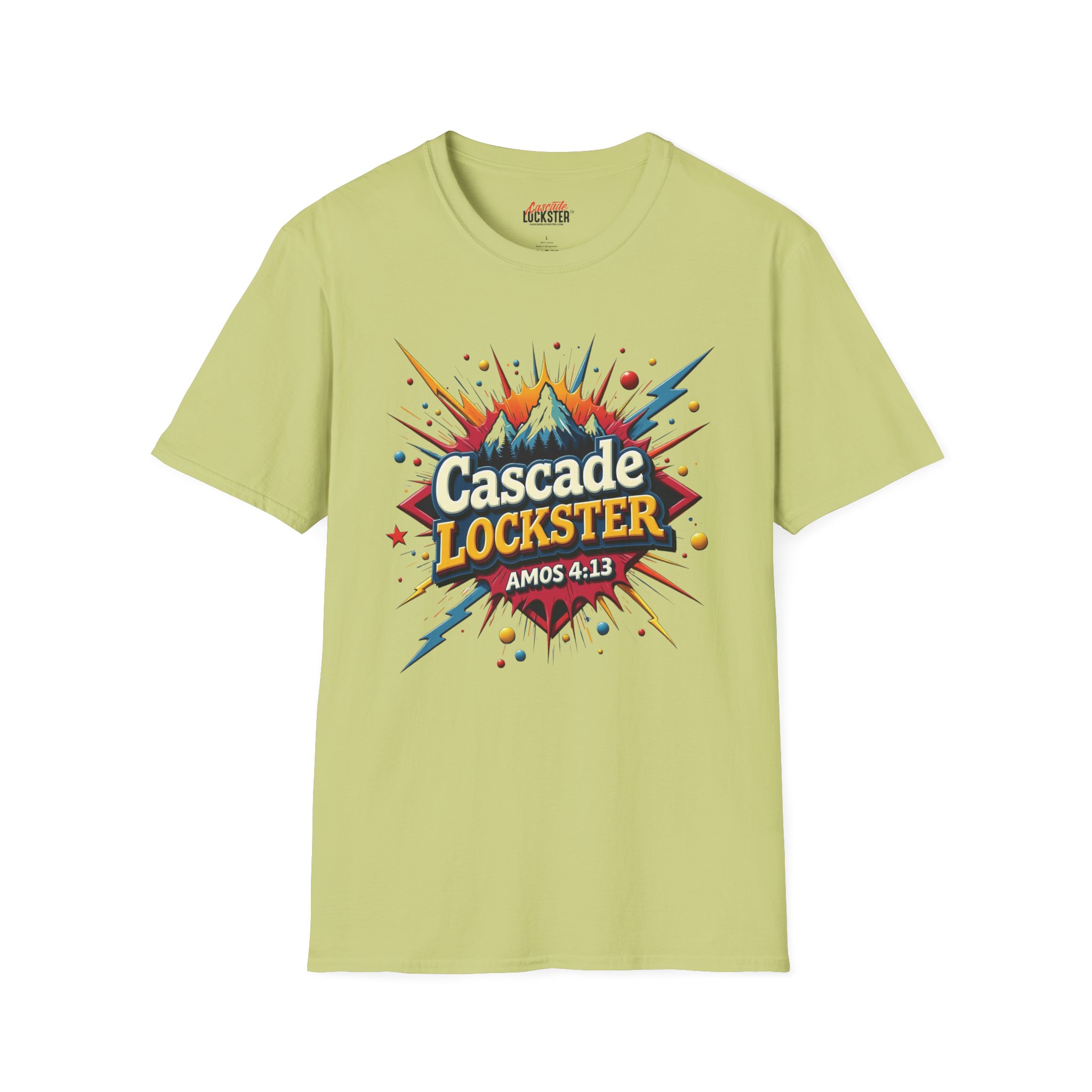 Colorful Inspirational Amos 4:13 Scripture Unisex T-Shirt - Casual Wear, Gift for Friends, Celebration Tee, Motivational Quote Shirt, Graphic Tee - Image 31