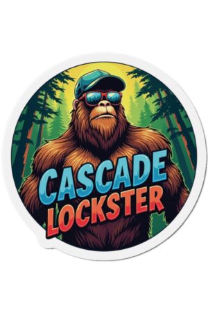 Playful Bigfoot Die-Cut Magnets - Fun Fridge Decor, Unique Gifts, Outdoor Vibes, Retro Aesthetic, Home Room Decor