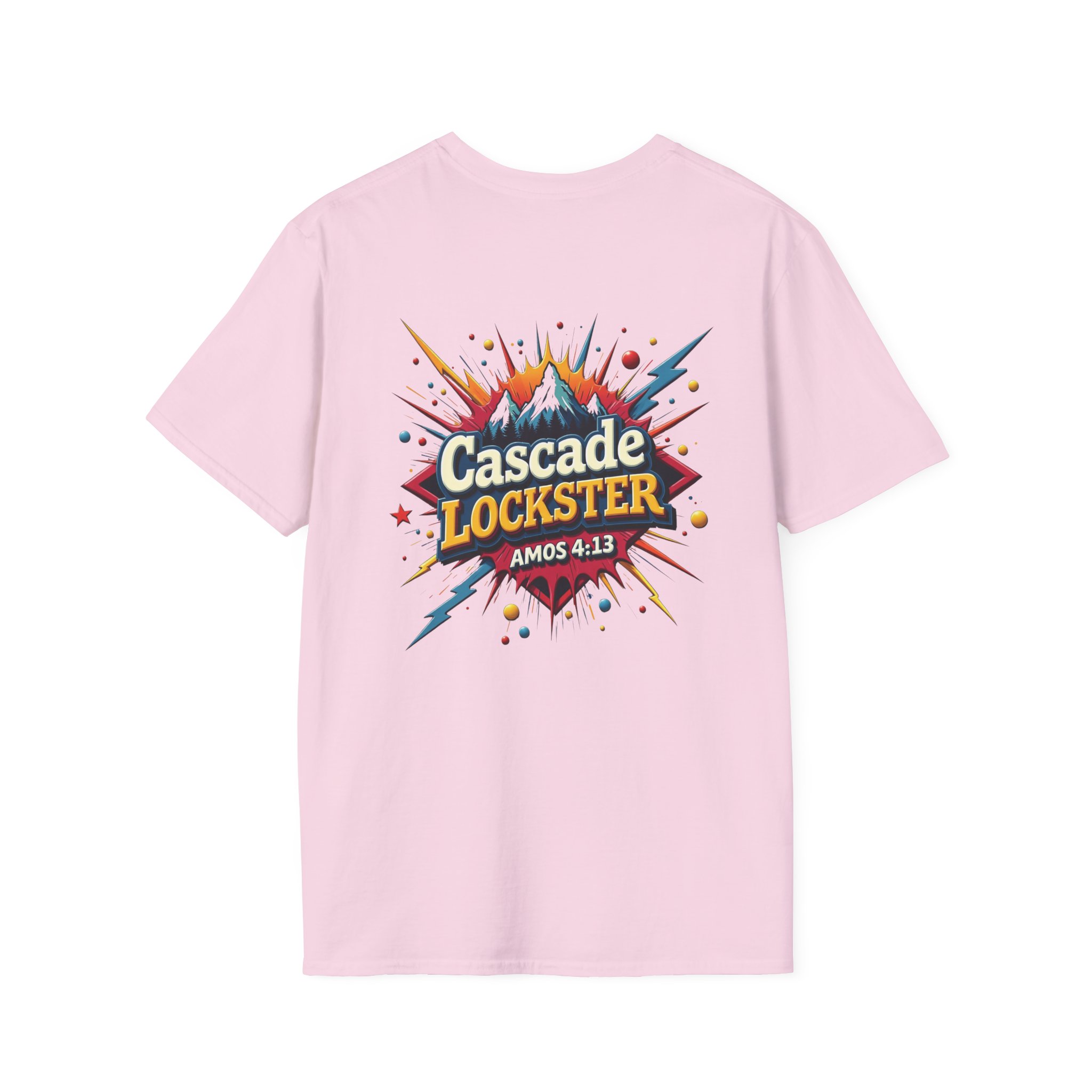 Colorful Inspirational Amos 4:13 Scripture Unisex T-Shirt - Casual Wear, Gift for Friends, Celebration Tee, Motivational Quote Shirt, Graphic Tee - Image 56