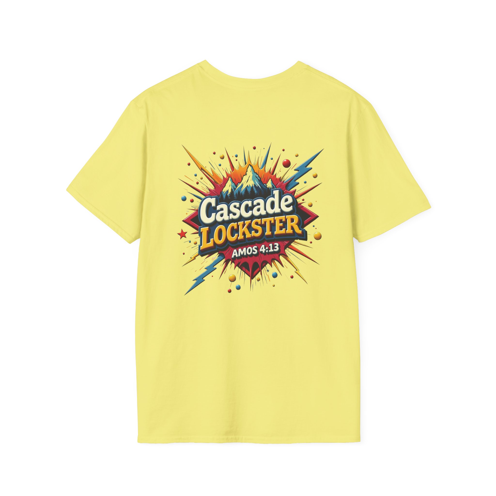 Colorful Inspirational Amos 4:13 Scripture Unisex T-Shirt - Casual Wear, Gift for Friends, Celebration Tee, Motivational Quote Shirt, Graphic Tee - Image 28