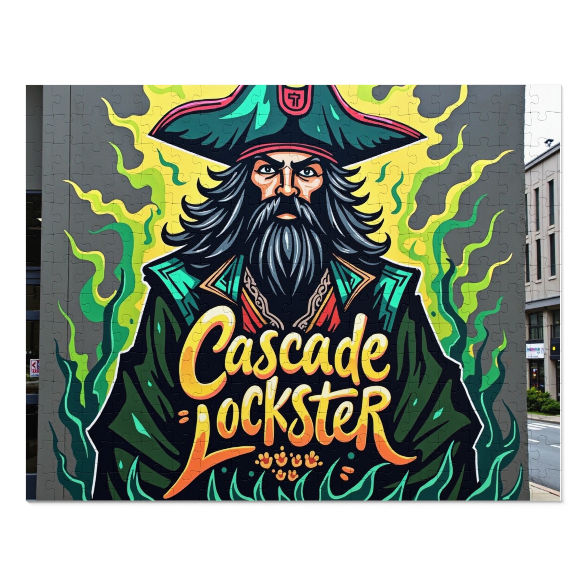 Lockster Pirate "Original Mascot" Jigsaw Puzzle with Tin - Image 3