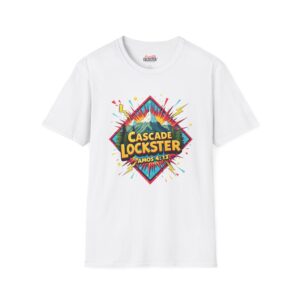 Lockster Amos 4:13 Scripture, Colorful Unisex Softstyle T-Shirt, Casual Tee, Gift for Friends, Summer Wear, Unique Design, Festival Apparel