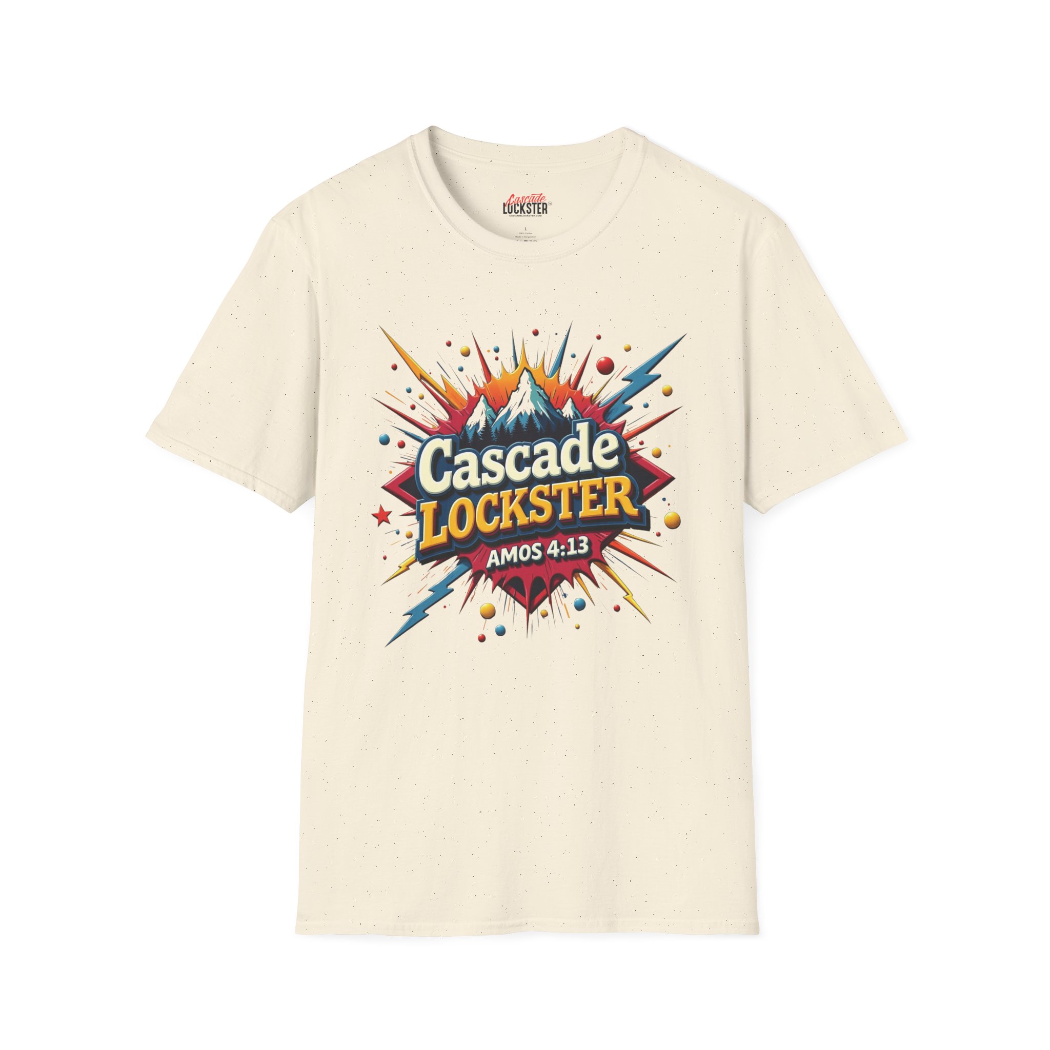 Colorful Inspirational Amos 4:13 Scripture Unisex T-Shirt - Casual Wear, Gift for Friends, Celebration Tee, Motivational Quote Shirt, Graphic Tee - Image 23