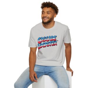 Cascade Lockster Unisex T-Shirt, Casual Wear, Graphic Tee, Gift for Friends, Patriotic Outfit, Summer Comfort