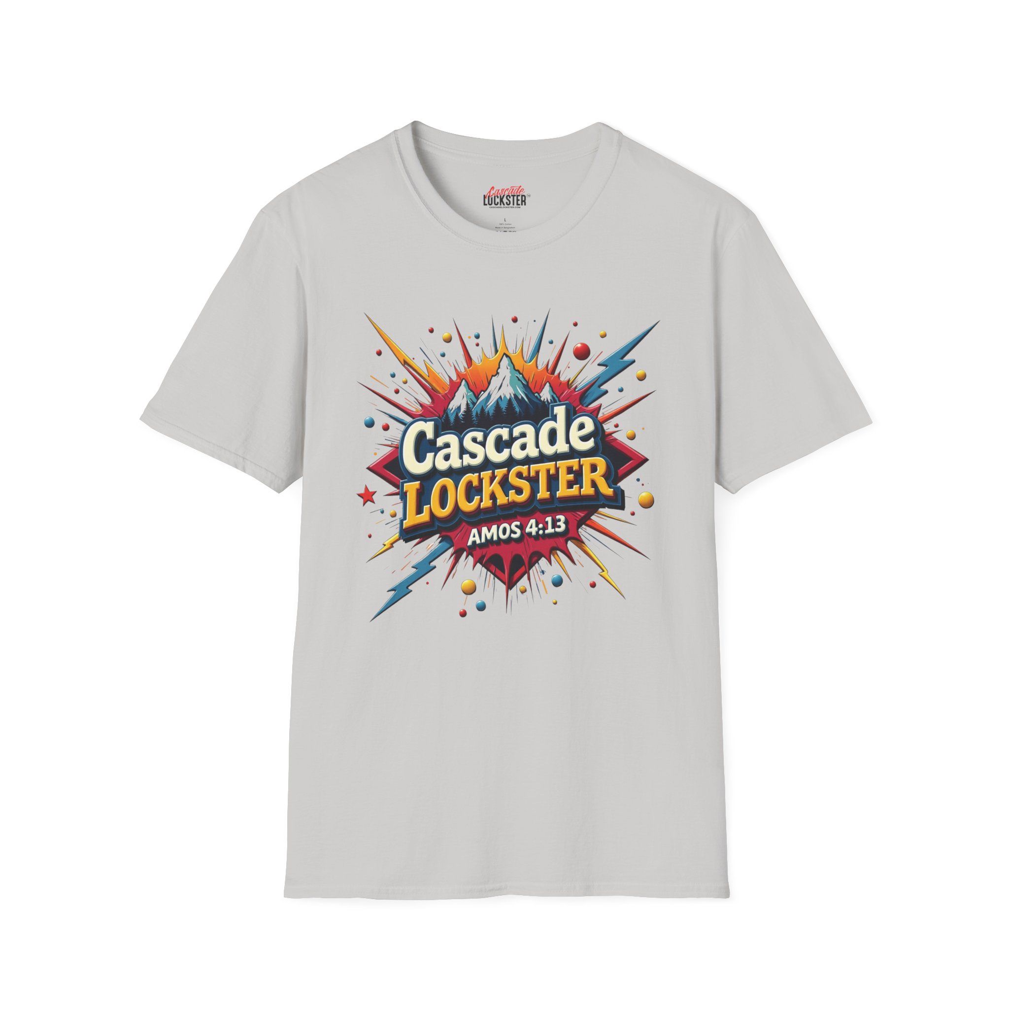 Colorful Inspirational Amos 4:13 Scripture Unisex T-Shirt - Casual Wear, Gift for Friends, Celebration Tee, Motivational Quote Shirt, Graphic Tee - Image 15