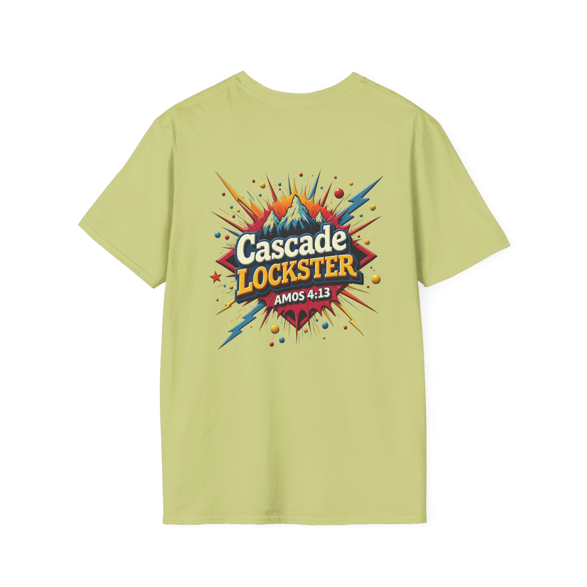 Colorful Inspirational Amos 4:13 Scripture Unisex T-Shirt - Casual Wear, Gift for Friends, Celebration Tee, Motivational Quote Shirt, Graphic Tee - Image 32