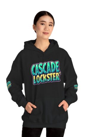 Unisex Heavy Blend™ Hooded Sweatshirt - Cascade Lockster™ Design