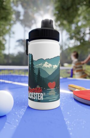 Adventure-Ready Stainless Steel Water Bottle with Sports Lid - Eco-Friendly Hydration for Outdoor Enthusiasts