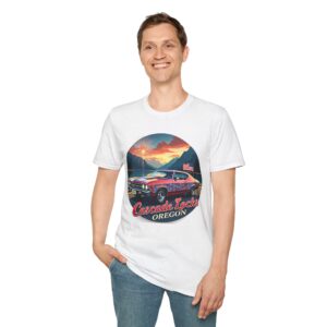 Cascade Locks Oregon 1969 Classic Muscle Car T-Shirt