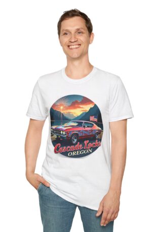 Cascade Locks Oregon 1969 Classic Muscle Car T-Shirt