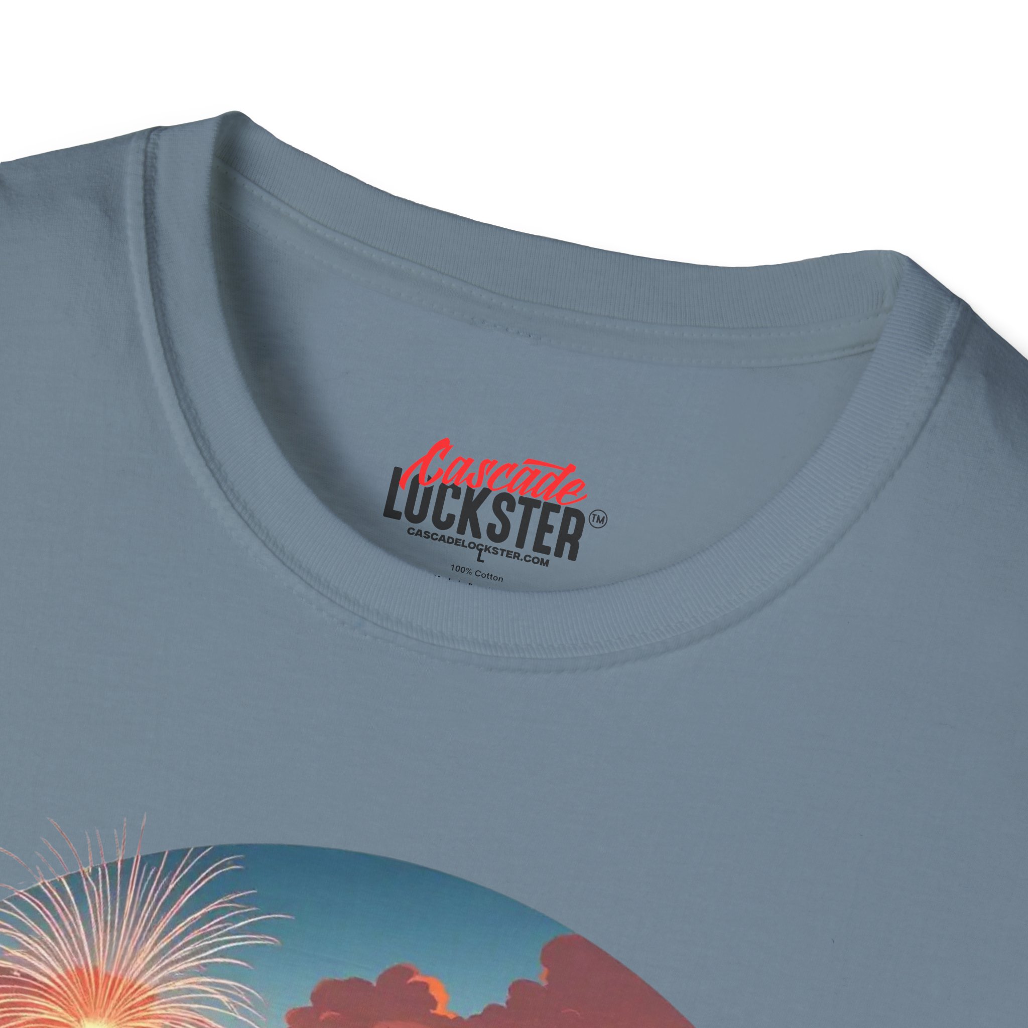 Cascade Locks Oregon 1969 Classic Muscle Car T-Shirt - Image 57